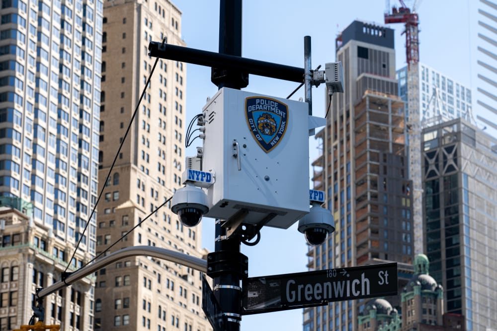 NYPD cameras dotted across the city
